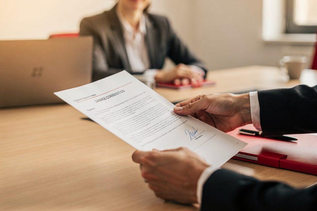 Verhandlung und Einbringung des Schadenersatzes – Waldenburger Versicherung AG